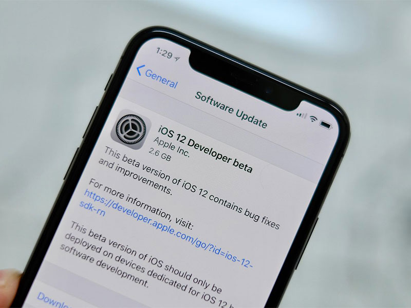 نظام أبل الجديد iOS 12 خرج إلى العلن